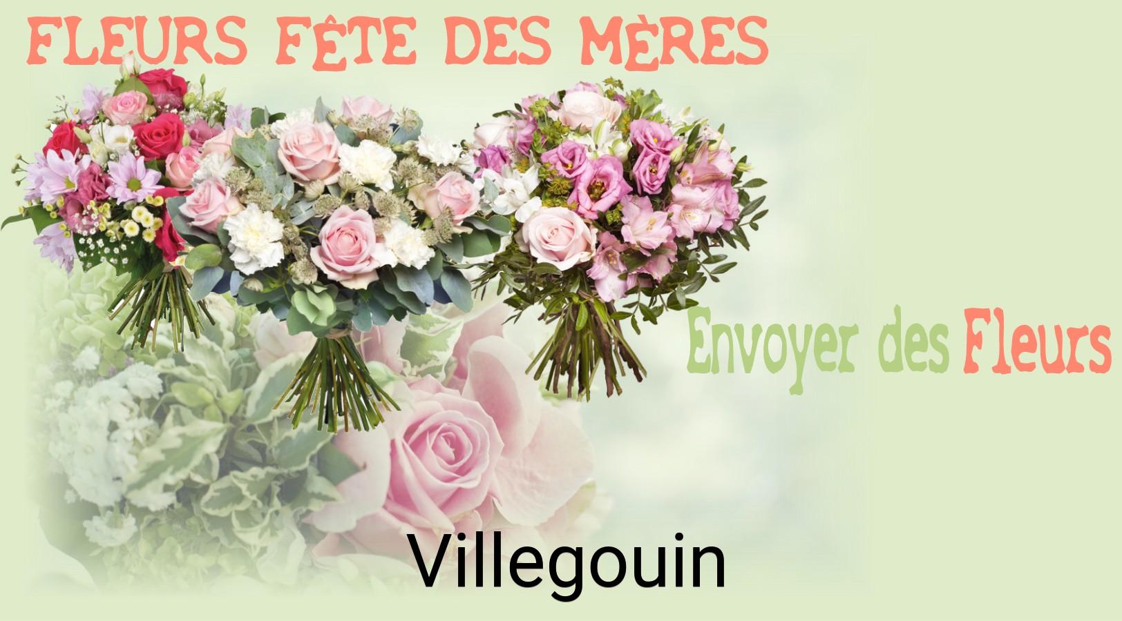 Bouquet de Fête des Mères livré à Villegouin